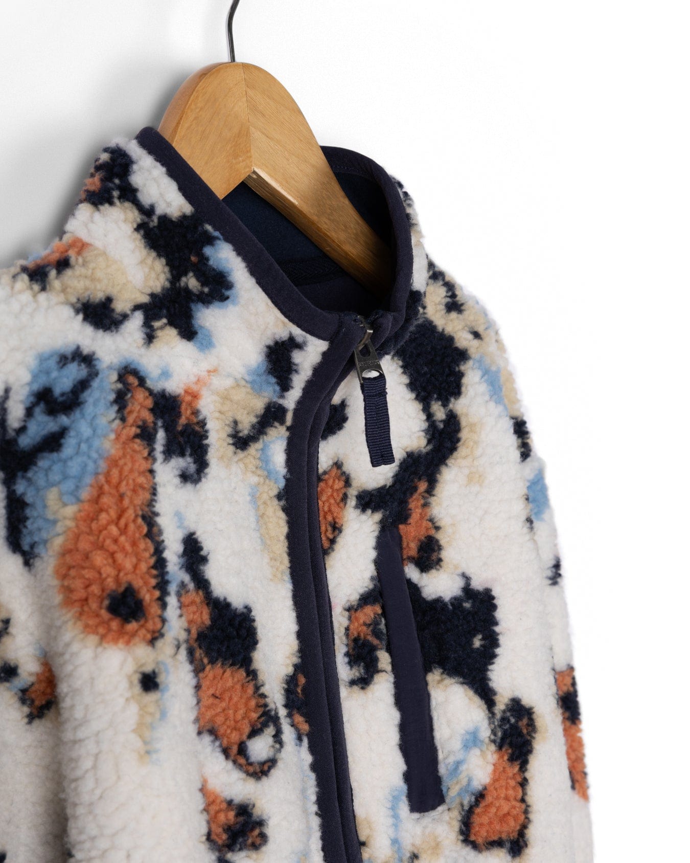 Folie - Kids Zip Fleece - Blue