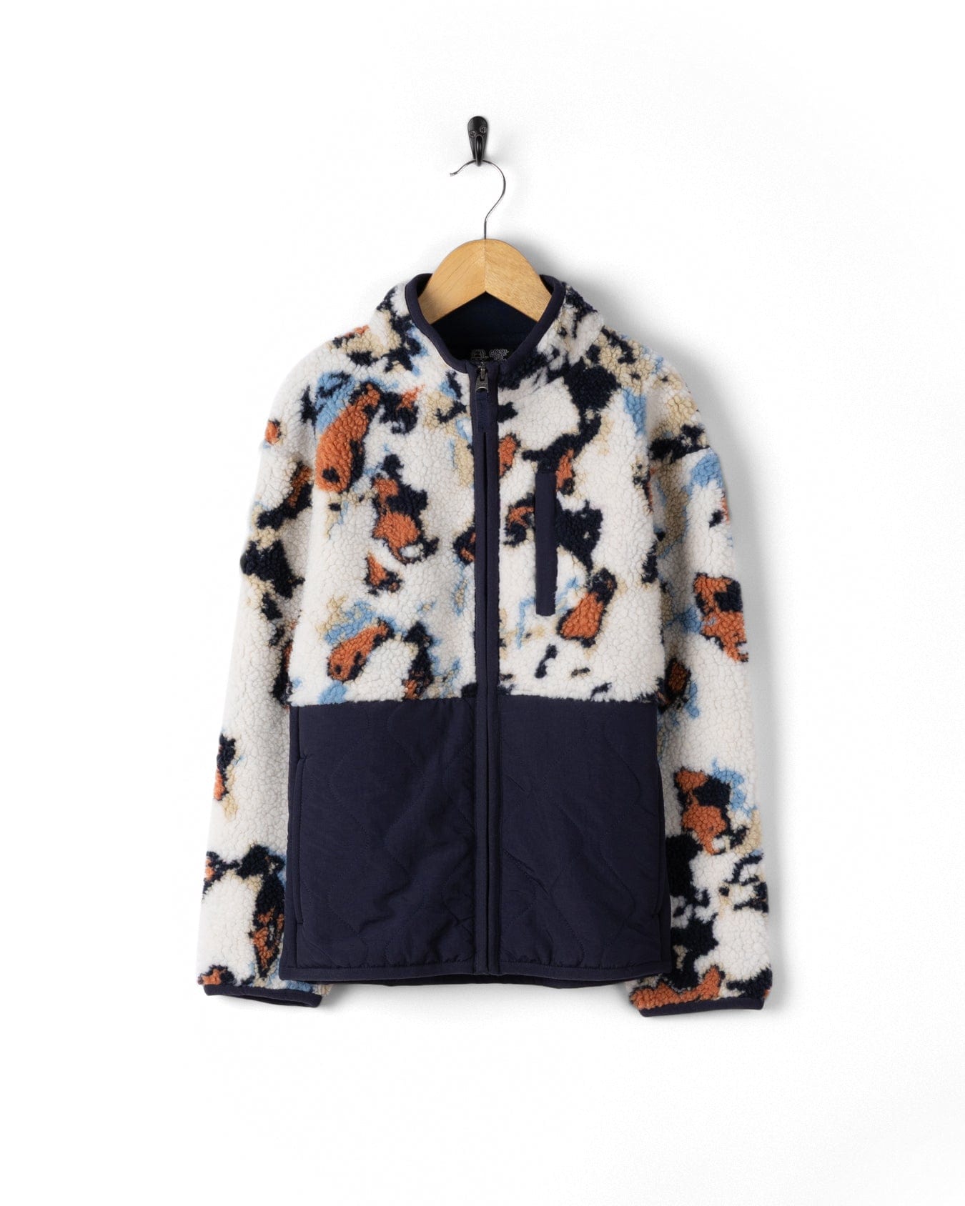 Folie - Kids Zip Fleece - Blue