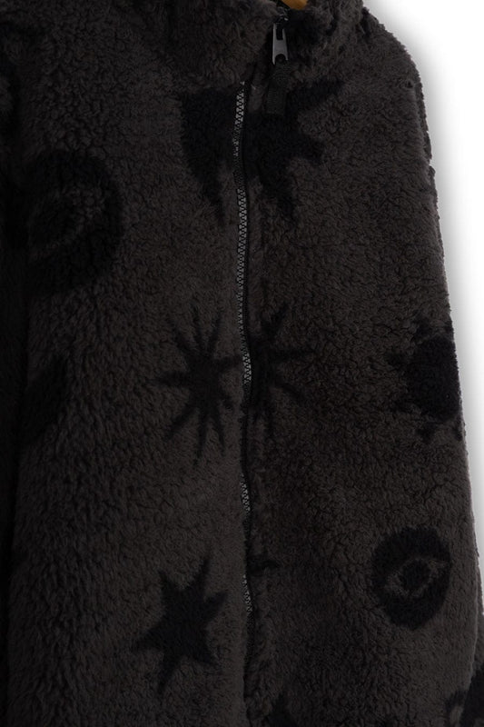 Cove - Kids Zip Fleece - Dark Grey