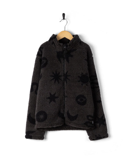 Cove - Kids Zip Fleece - Dark Grey