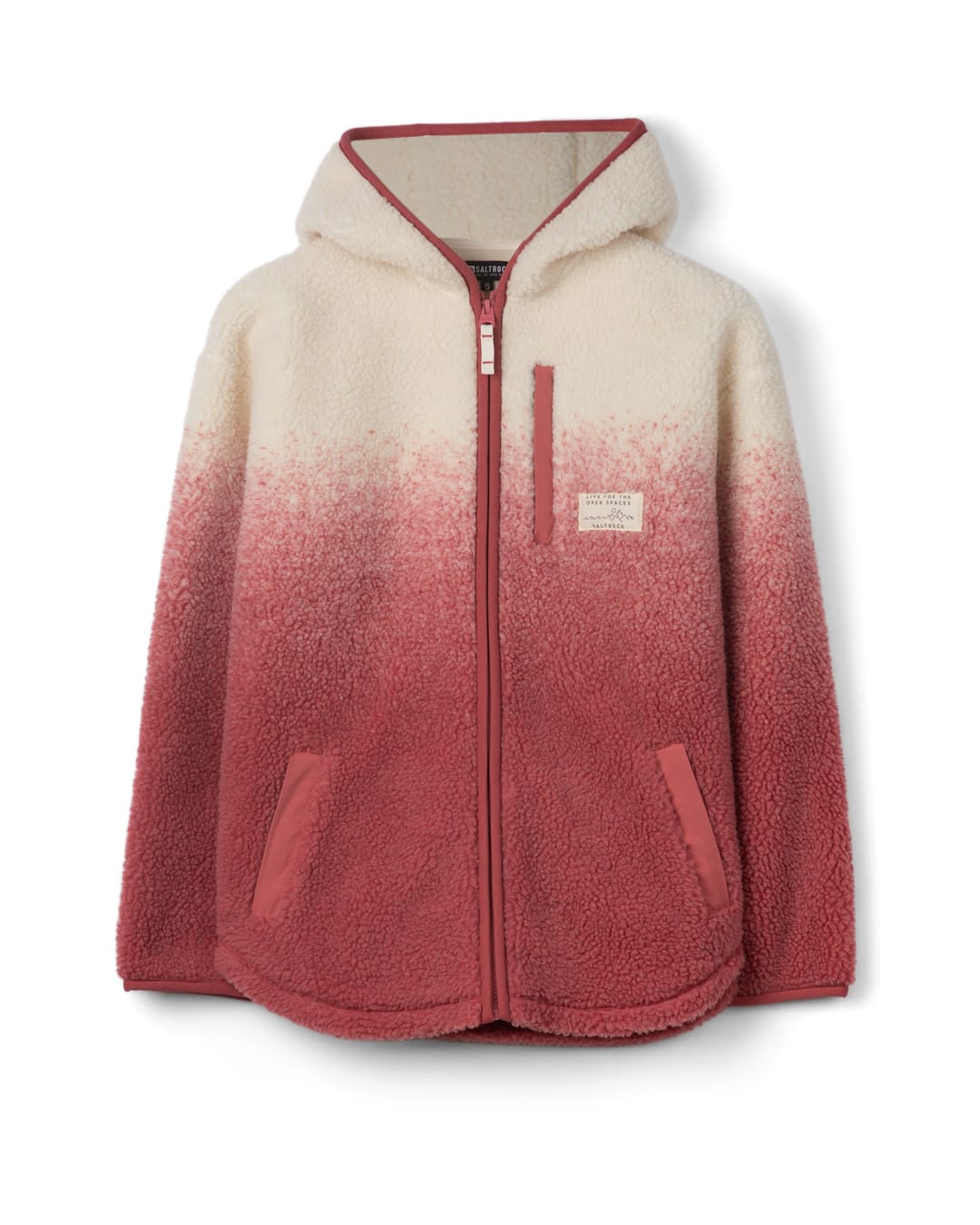Alba Womens Hooded Fleece in Pink