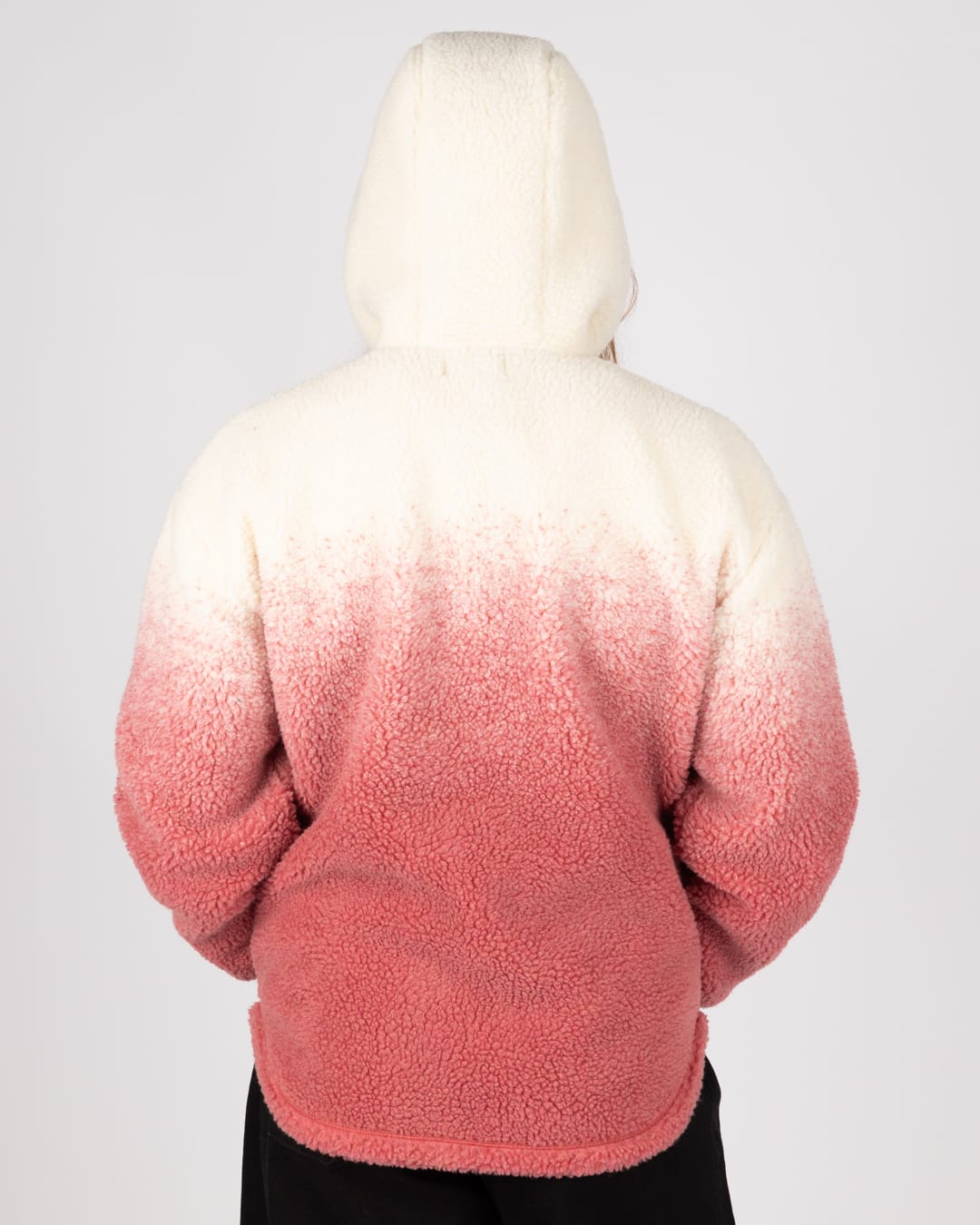 Alba Womens Hooded Fleece in Pink