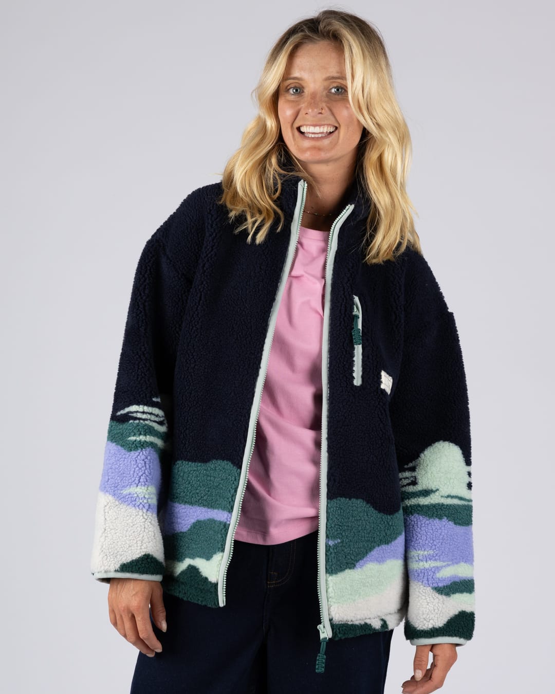 Apex - Fleece - Zip - DRESS BLUE