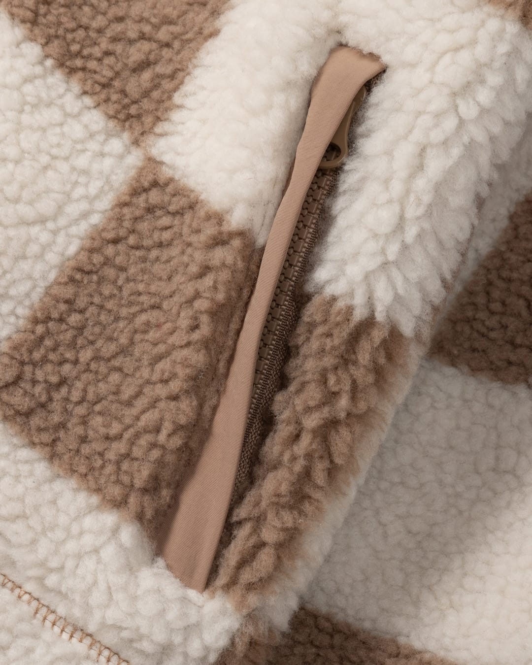 Calla Kids Fleece Hooded in Brown