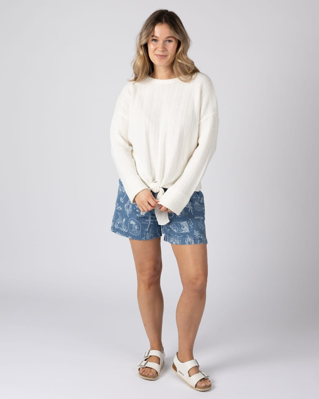 Beachtide  Knitwear Jumper in Cream