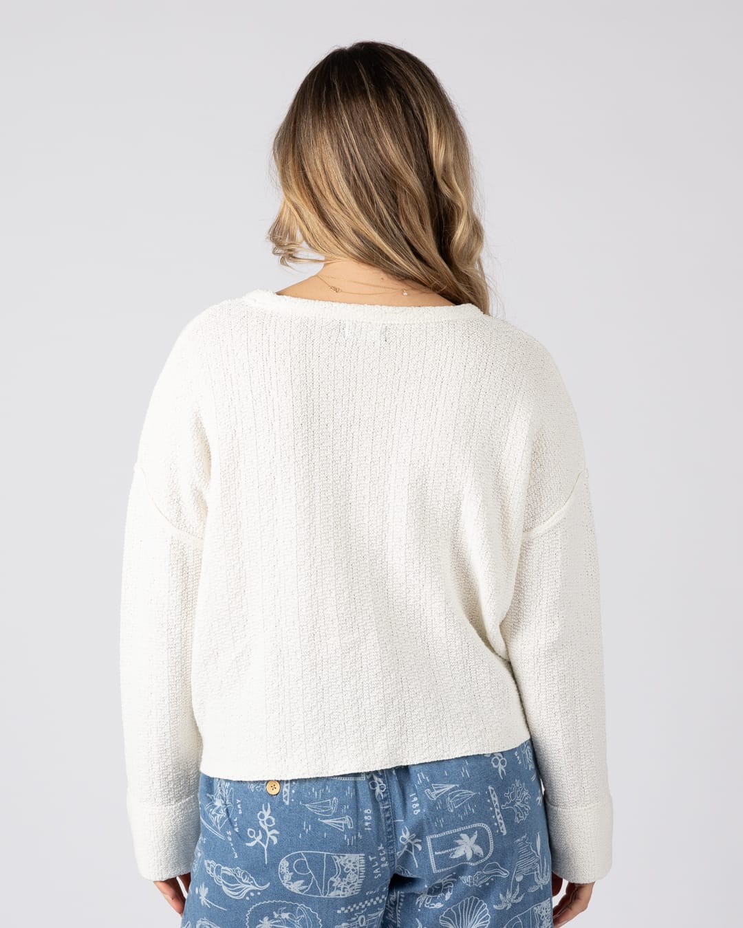 Beachtide  Knitwear Jumper in Cream