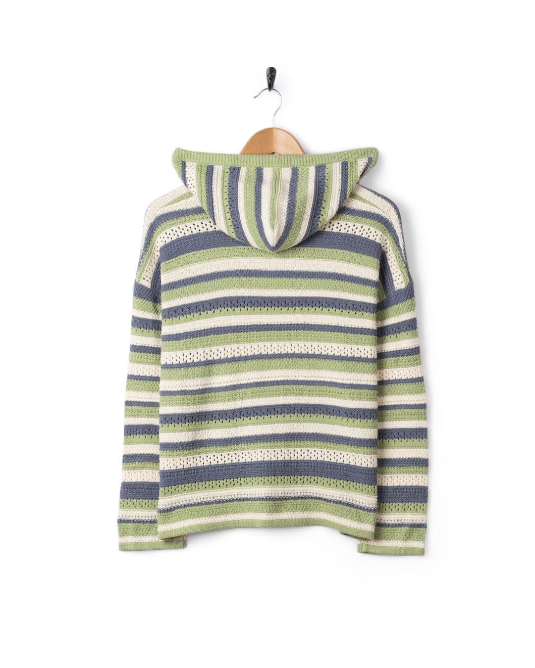 Aurelia - Womens Hooded Jumper - Light Green