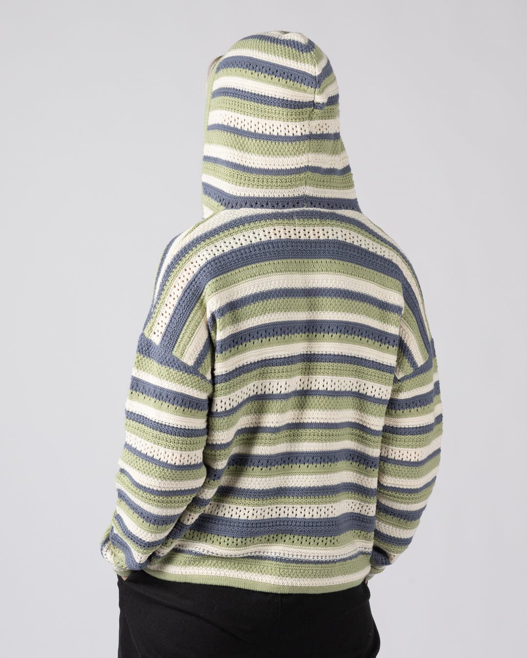 Aurelia - Womens Hooded Jumper - Light Green