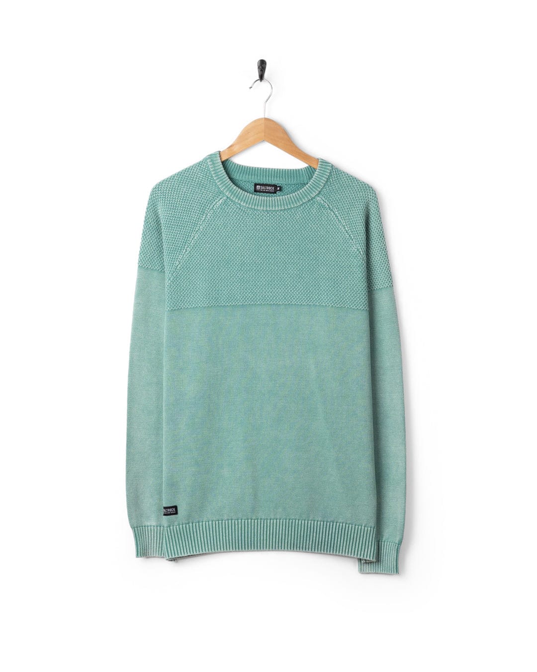 Coombe - Mens Knitted Jumper - Blue