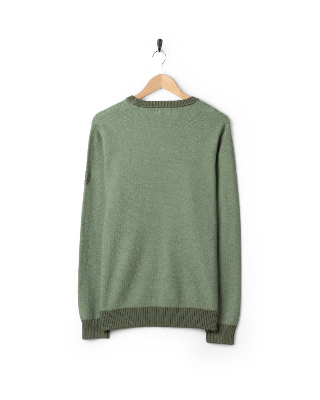 Callum - Mens Knitted Jumper - Green