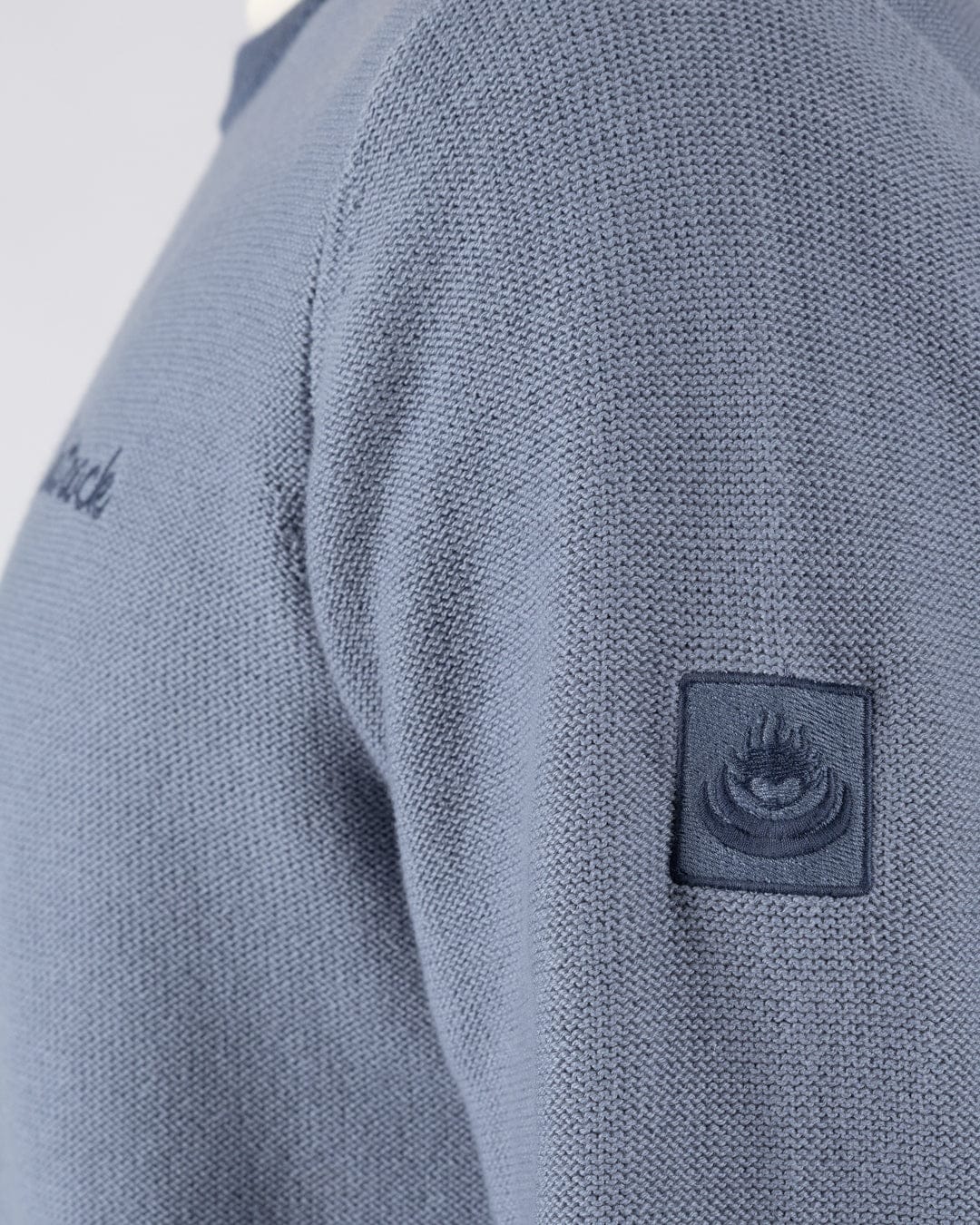 Callum - Mens Knitted Jumper - Blue