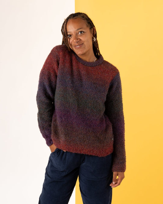 Bowden - Womens Jumper - Purple