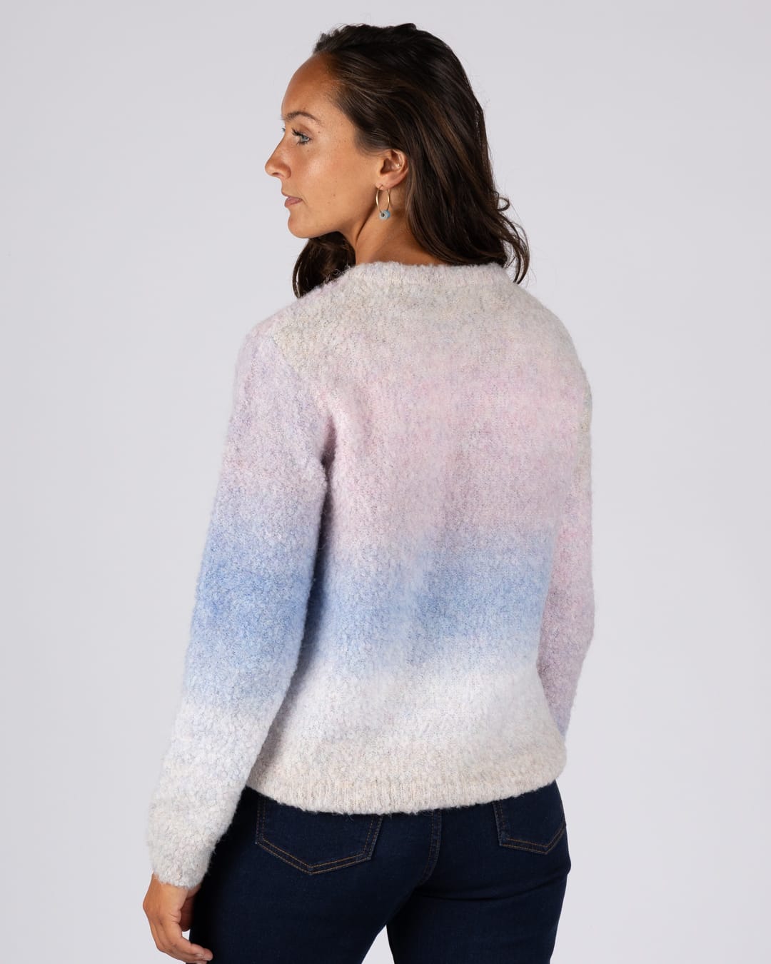 Bowden Womens Crew Jumper in Purple