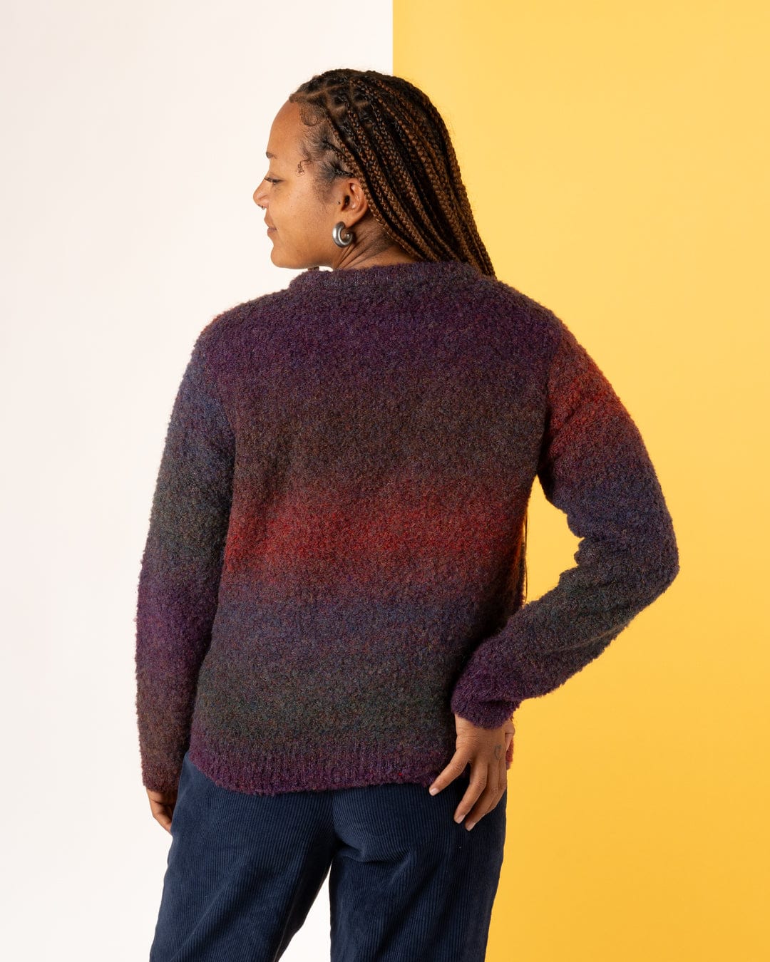Bowden - Womens Jumper - Purple