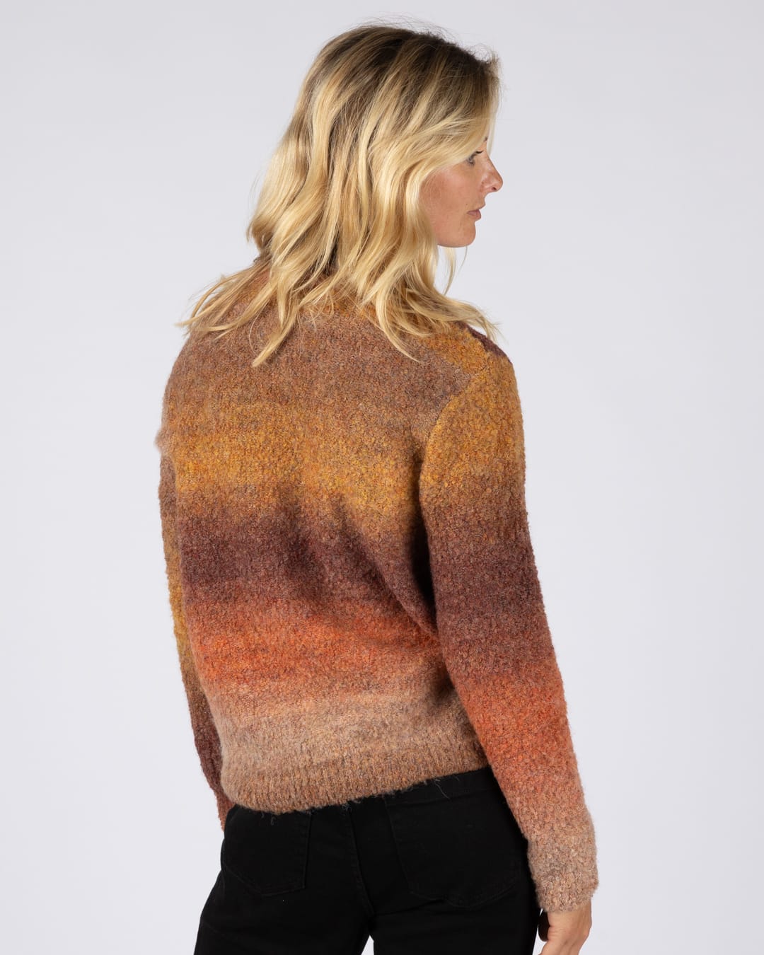 Bowden Womens Crew Jumper in Red