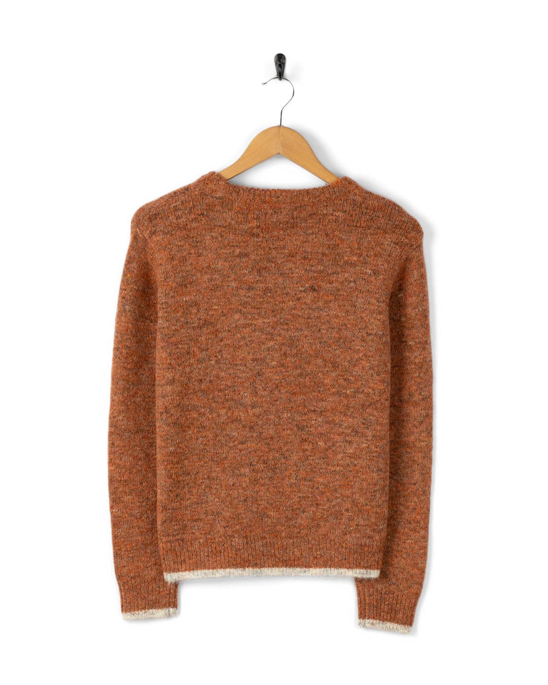 Bonnie - Womens Fleck Jumper - Orange