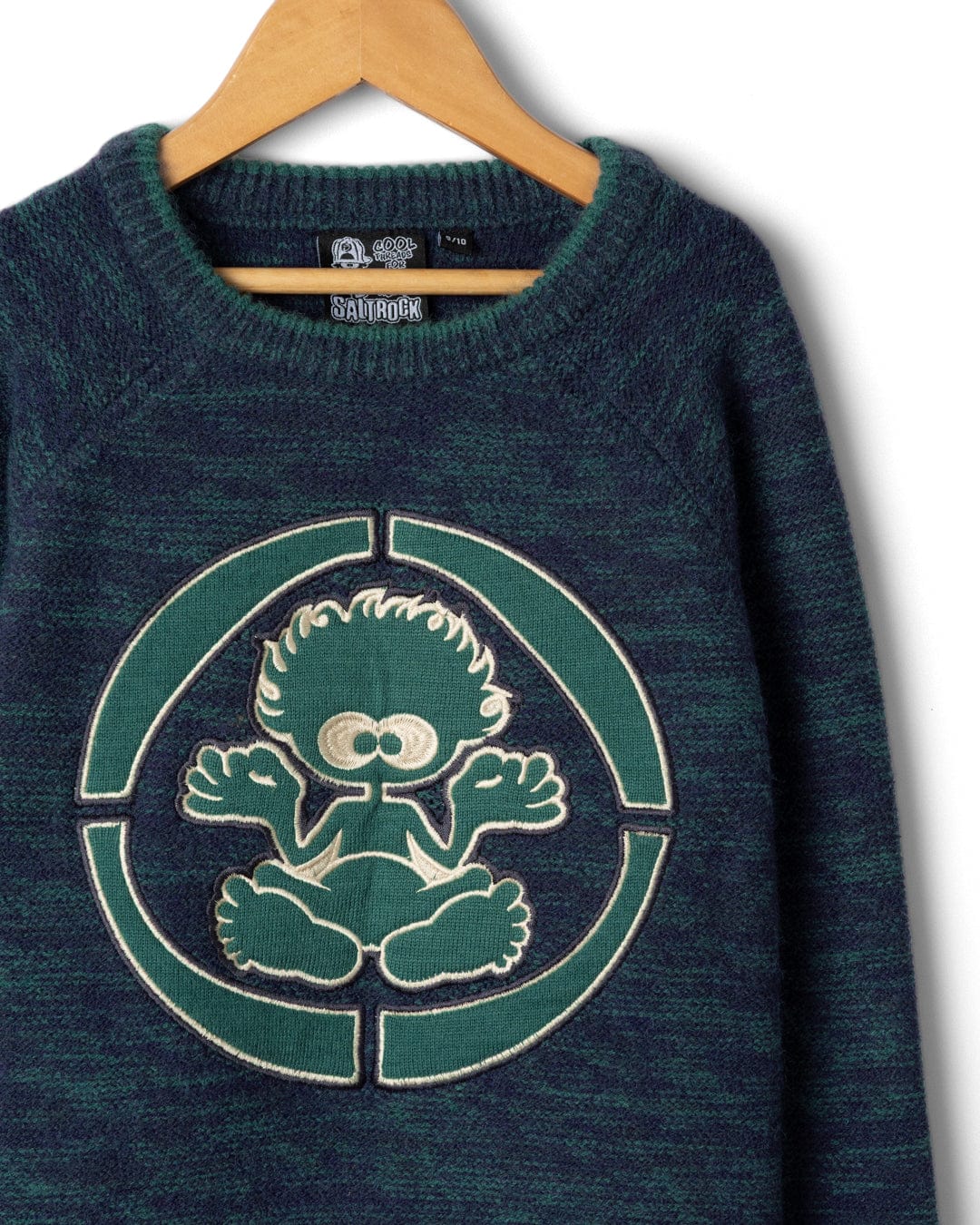 Reader - Kids Crew Knit - Blue