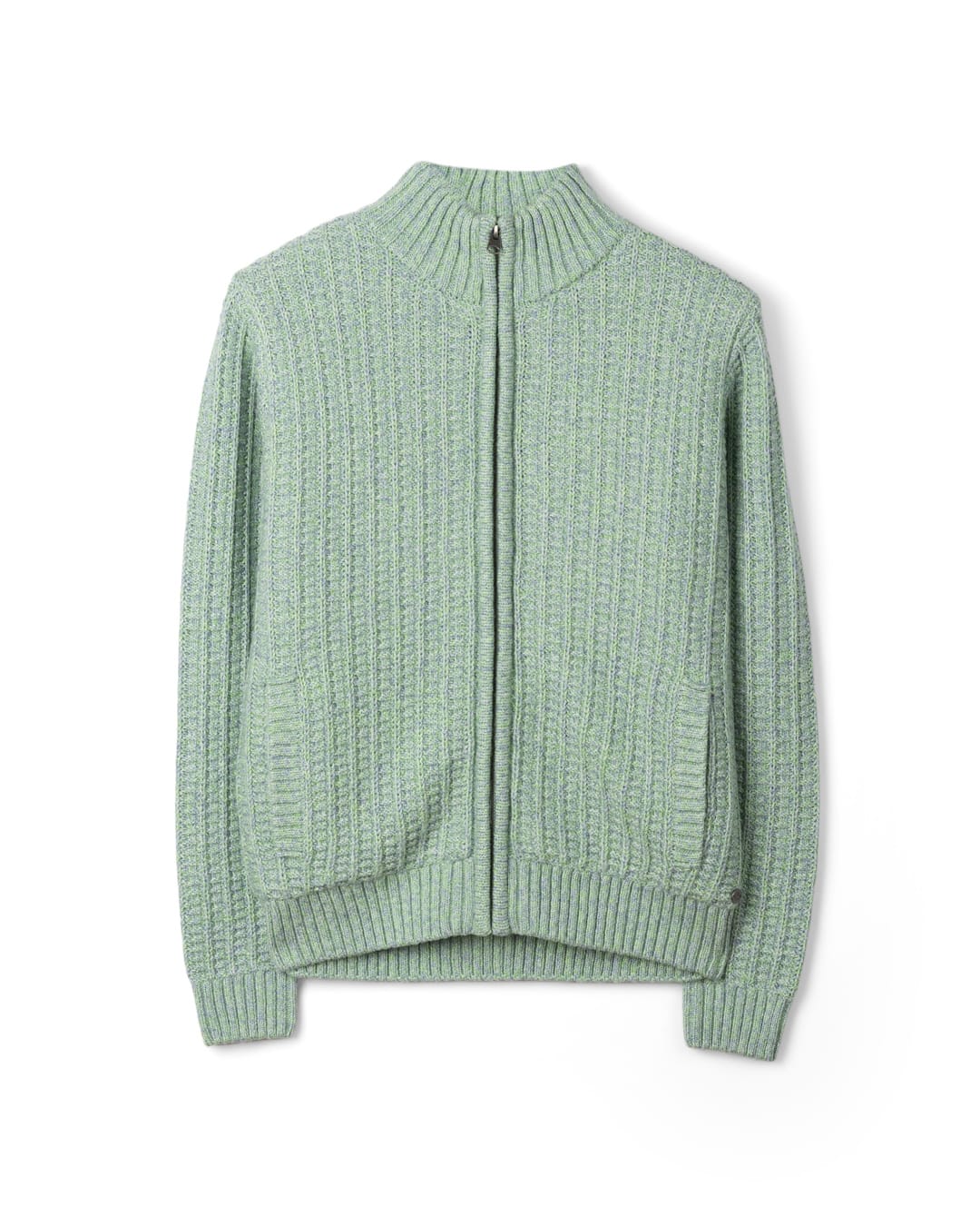 Rupa Womens Knitted Borg Lined Cardigan in Green