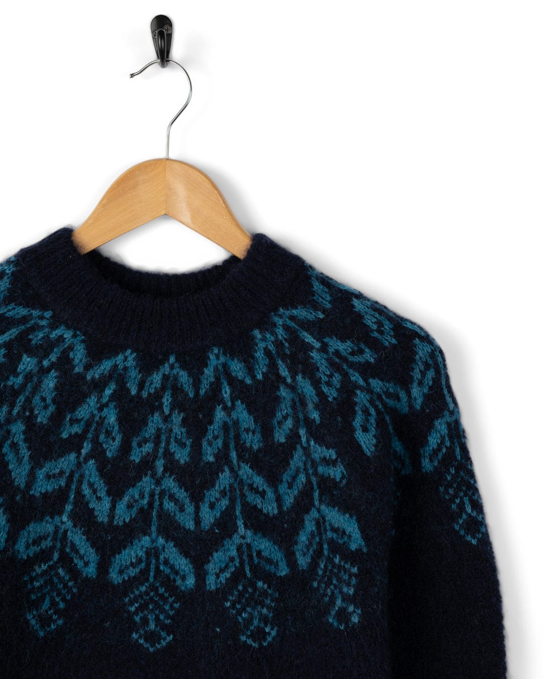 Fairisle - Womens Jumper - Blue
