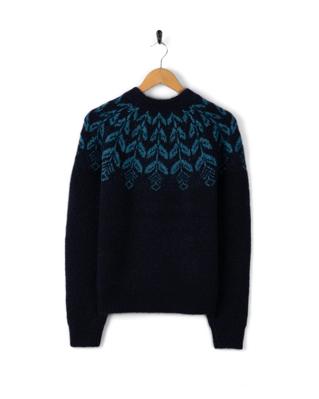 Fairisle - Womens Jumper - Blue