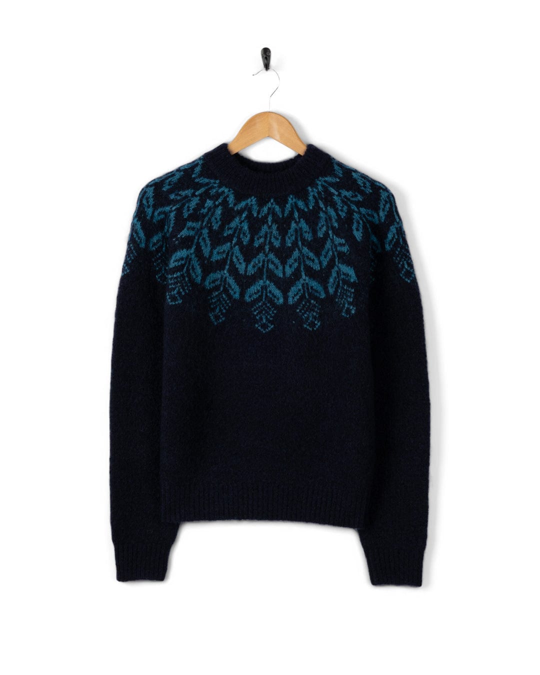 Fairisle - Womens Jumper - Blue