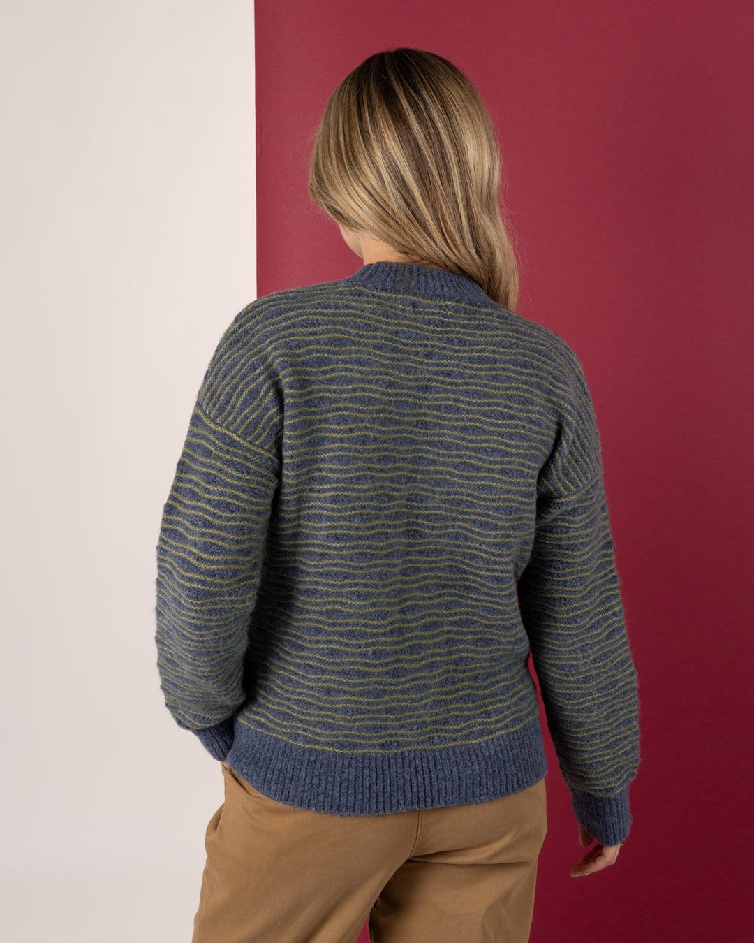 Maisie - Womens Jumper - Blue