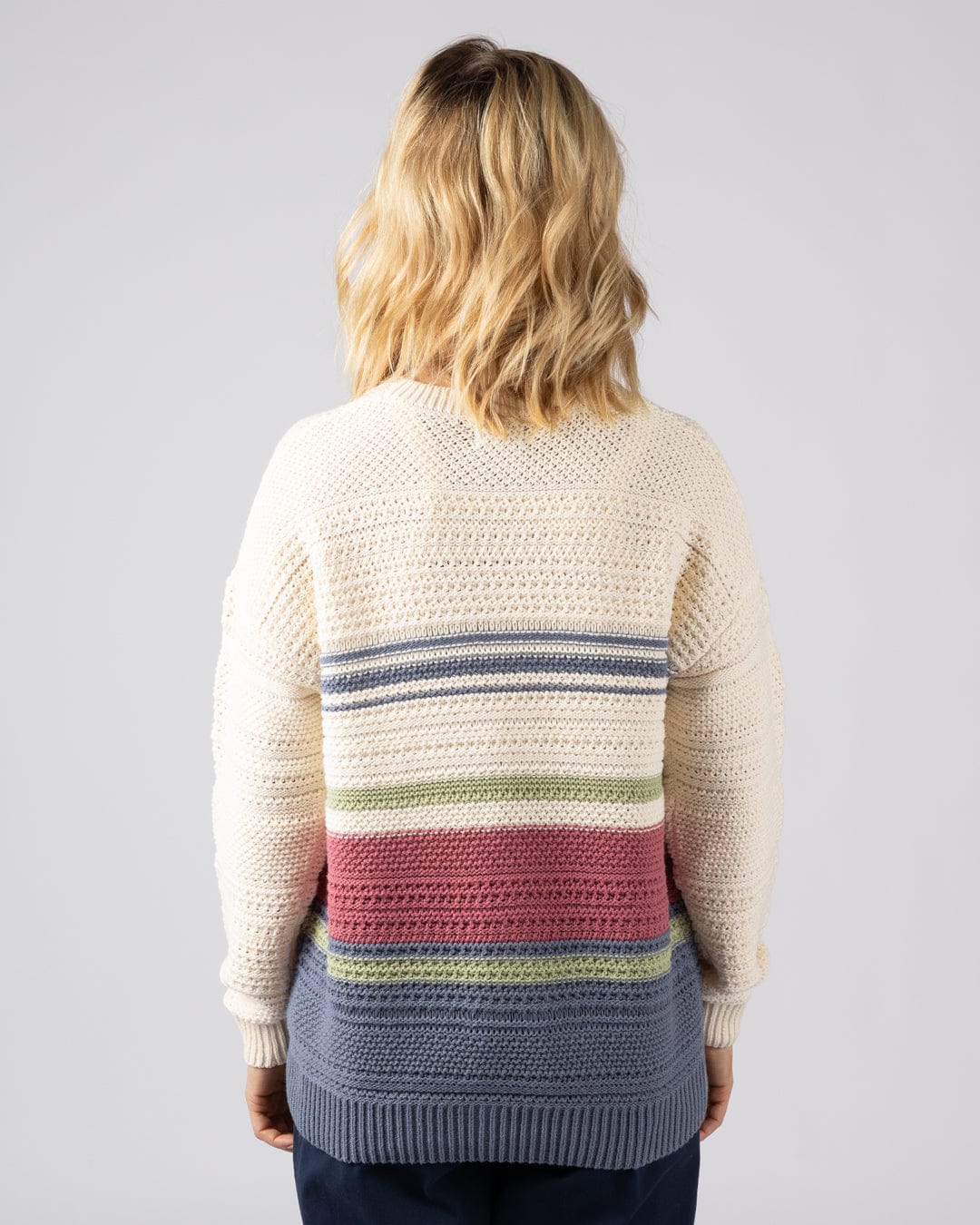 Sable - Womens Long Sleeve Jumper - Cream