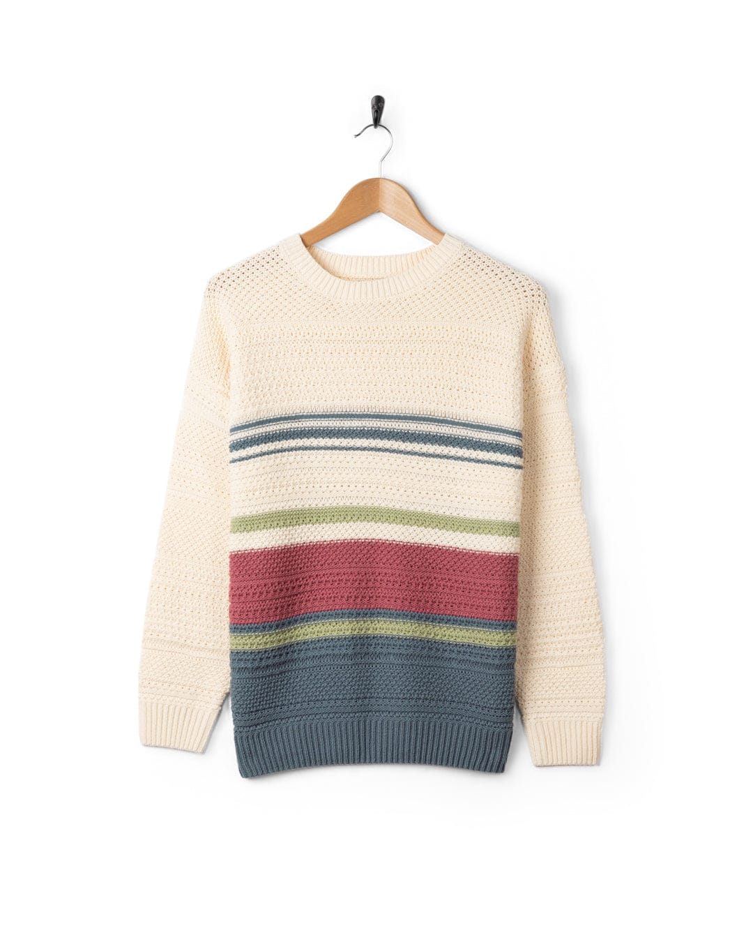 Sable - Womens Long Sleeve Jumper - Cream