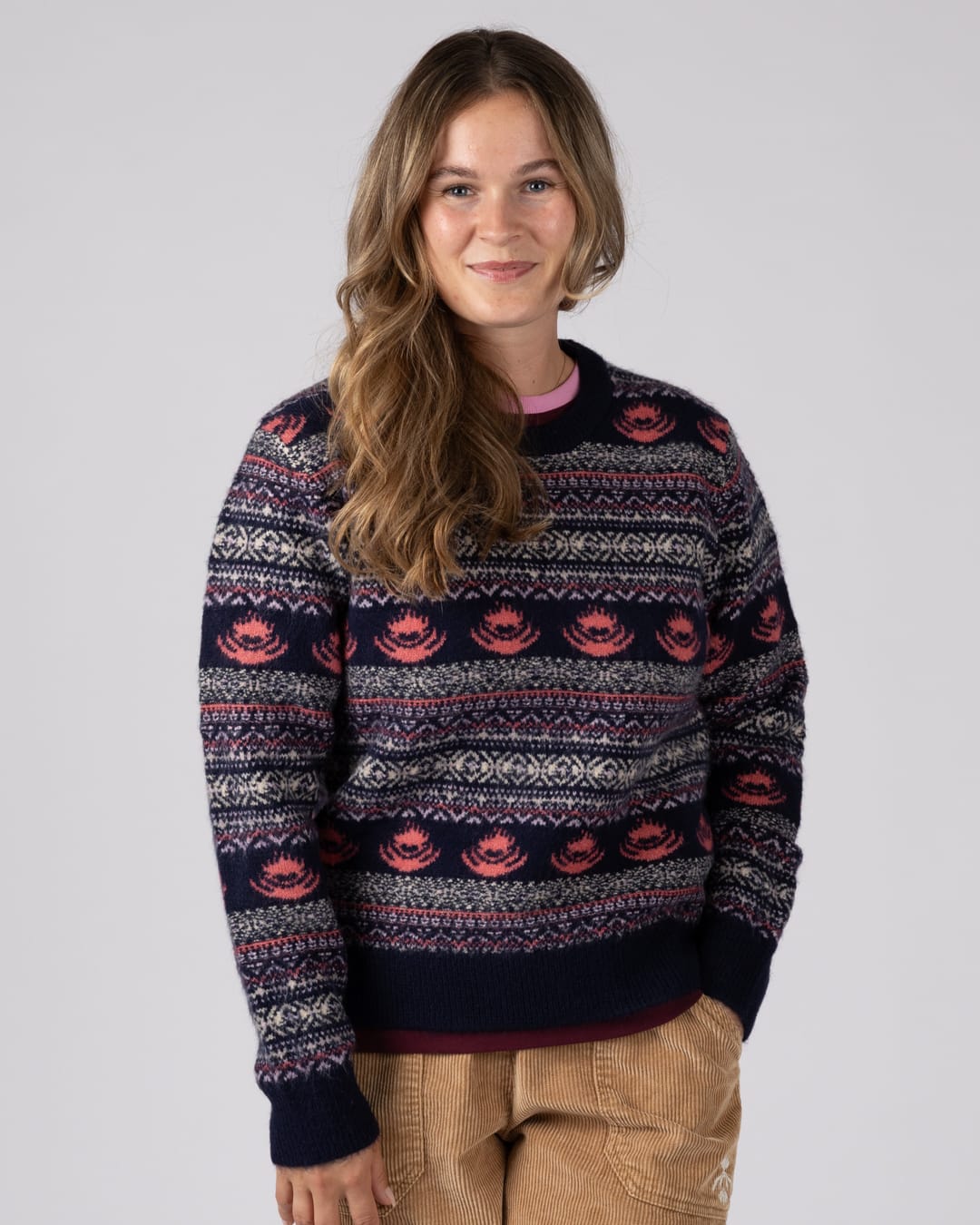 Merry Tokmas - L/S Crew Jumper - DRESS BLUE