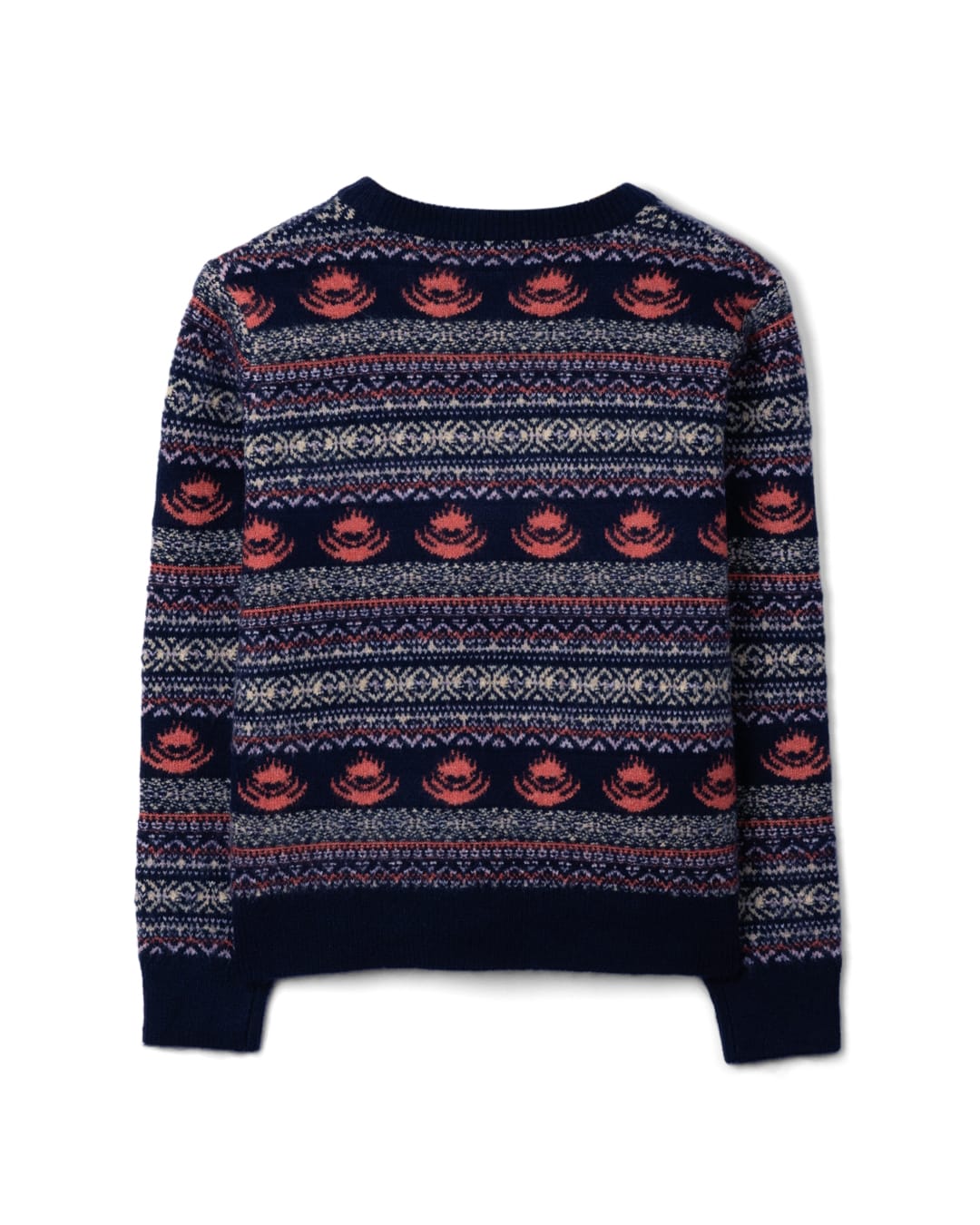 Merry Tokmas Womens Knitted Jumper in Blue
