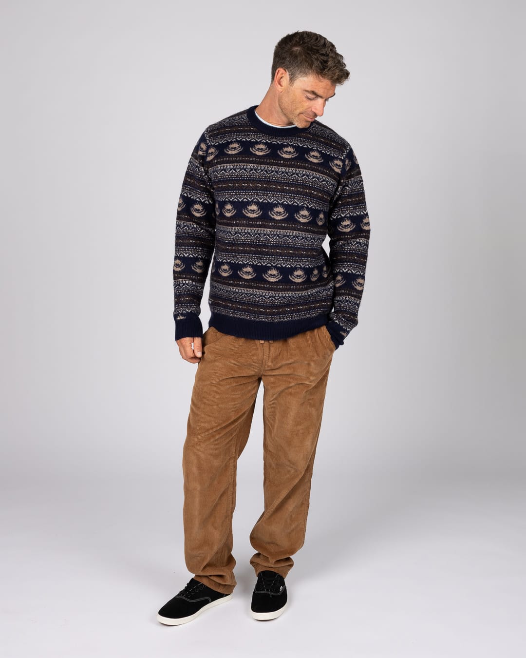 Merry Tokmas - L/S Crew Jumper - DRESS BLUE