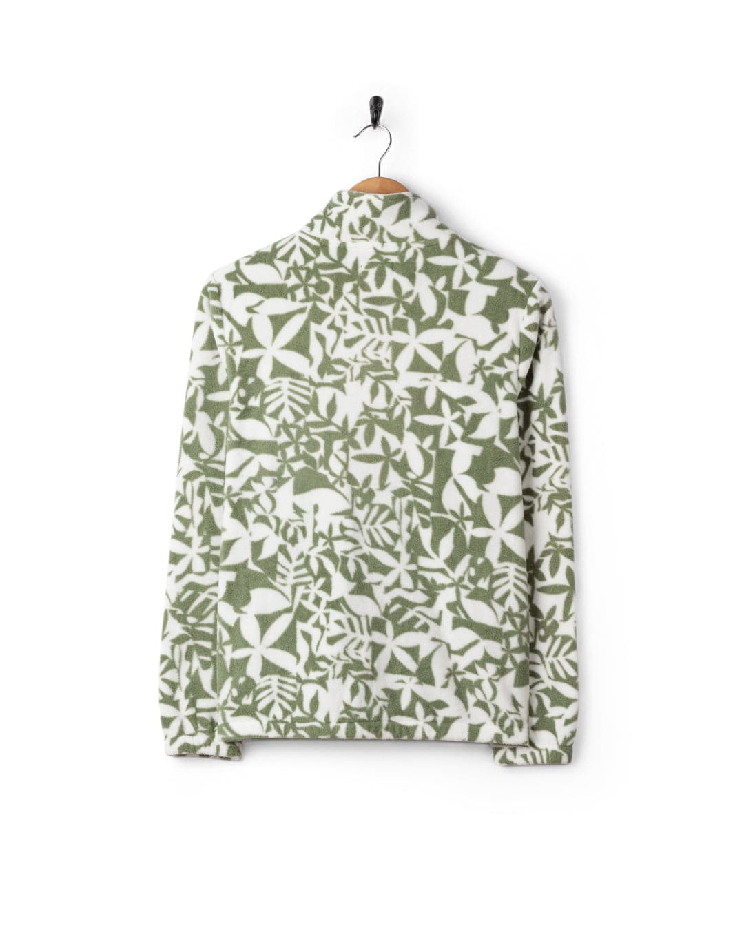 Balance  Womens Zip Fleece in Light Green