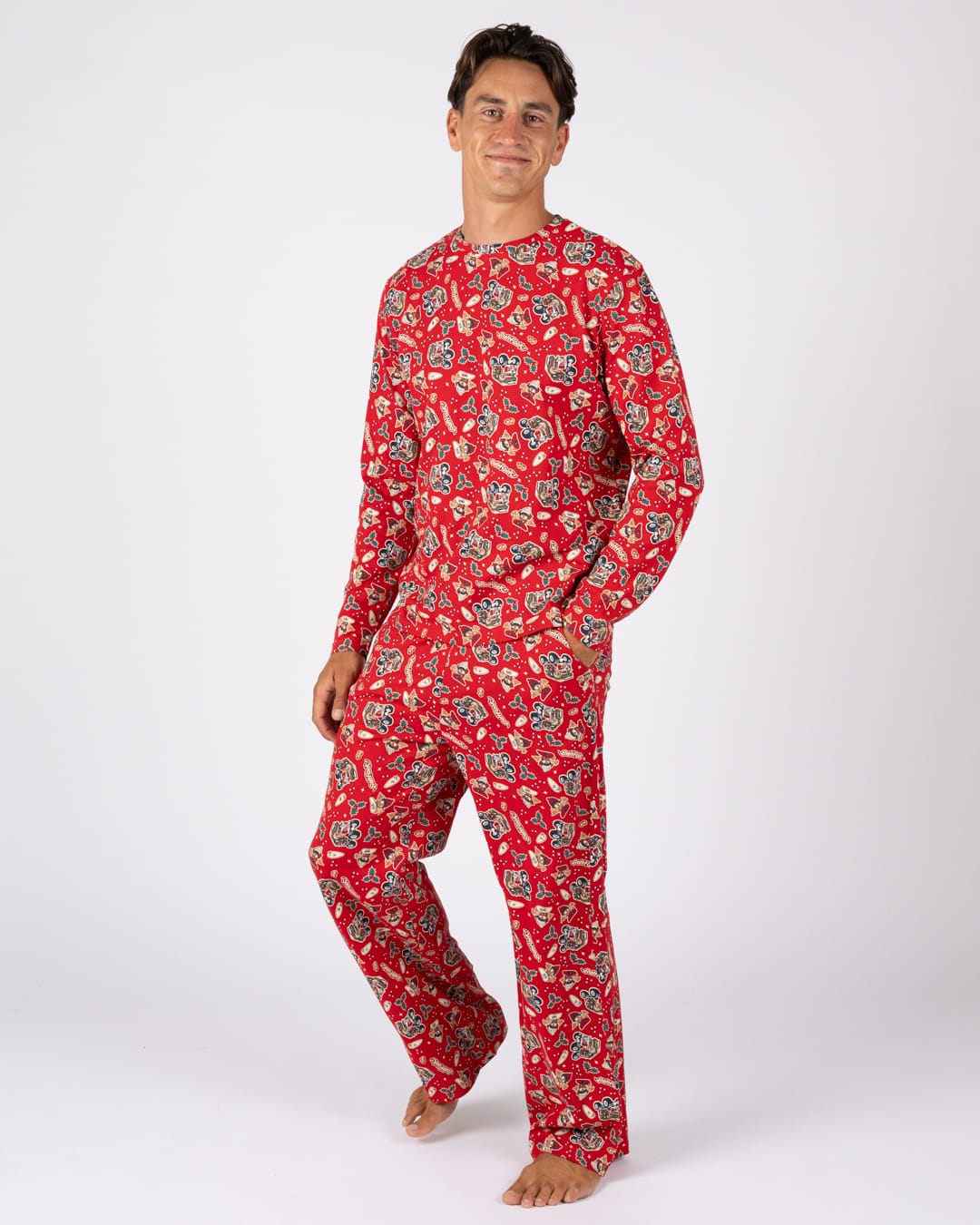 Tokmas - Sleepwear - Pj's - RED