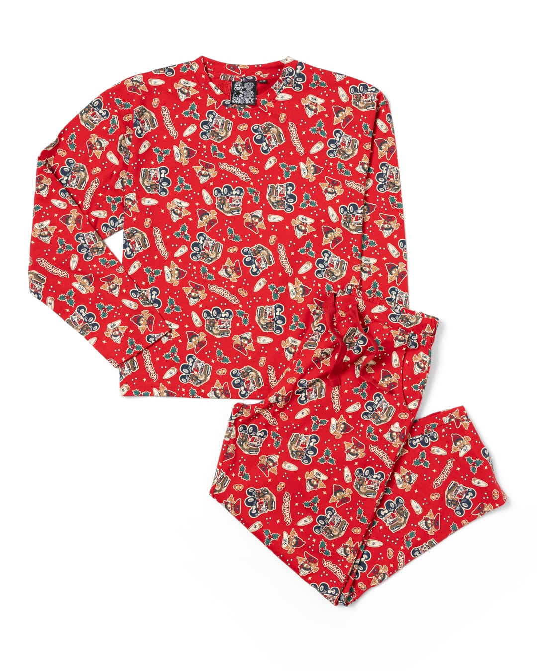 Tokmas Kids Pyjama Set in Red