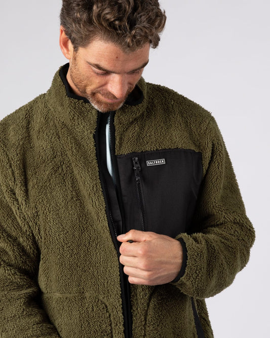 Wishaw - Mens Soft Fleece - Green