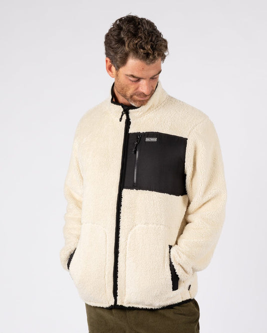 Wishaw - Mens Soft Fleece - Cream