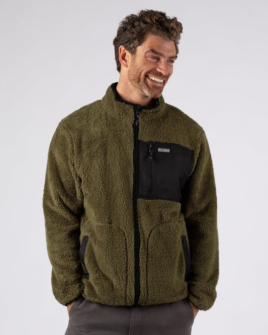 Wishaw - Mens Soft Fleece - Green