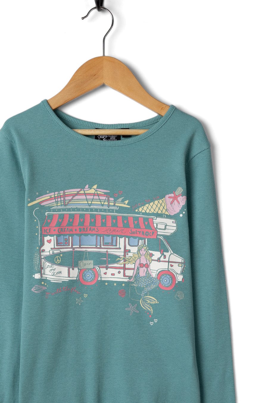 Scoop - Kids Long Sleeve T-Shirt - Light Blue