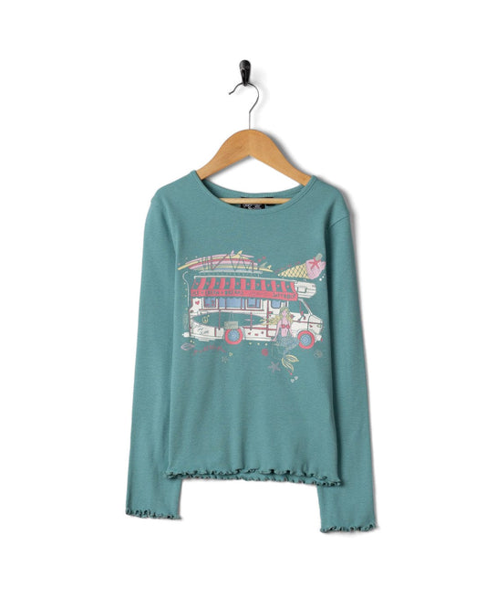 Scoop - Kids Long Sleeve T-Shirt - Light Blue