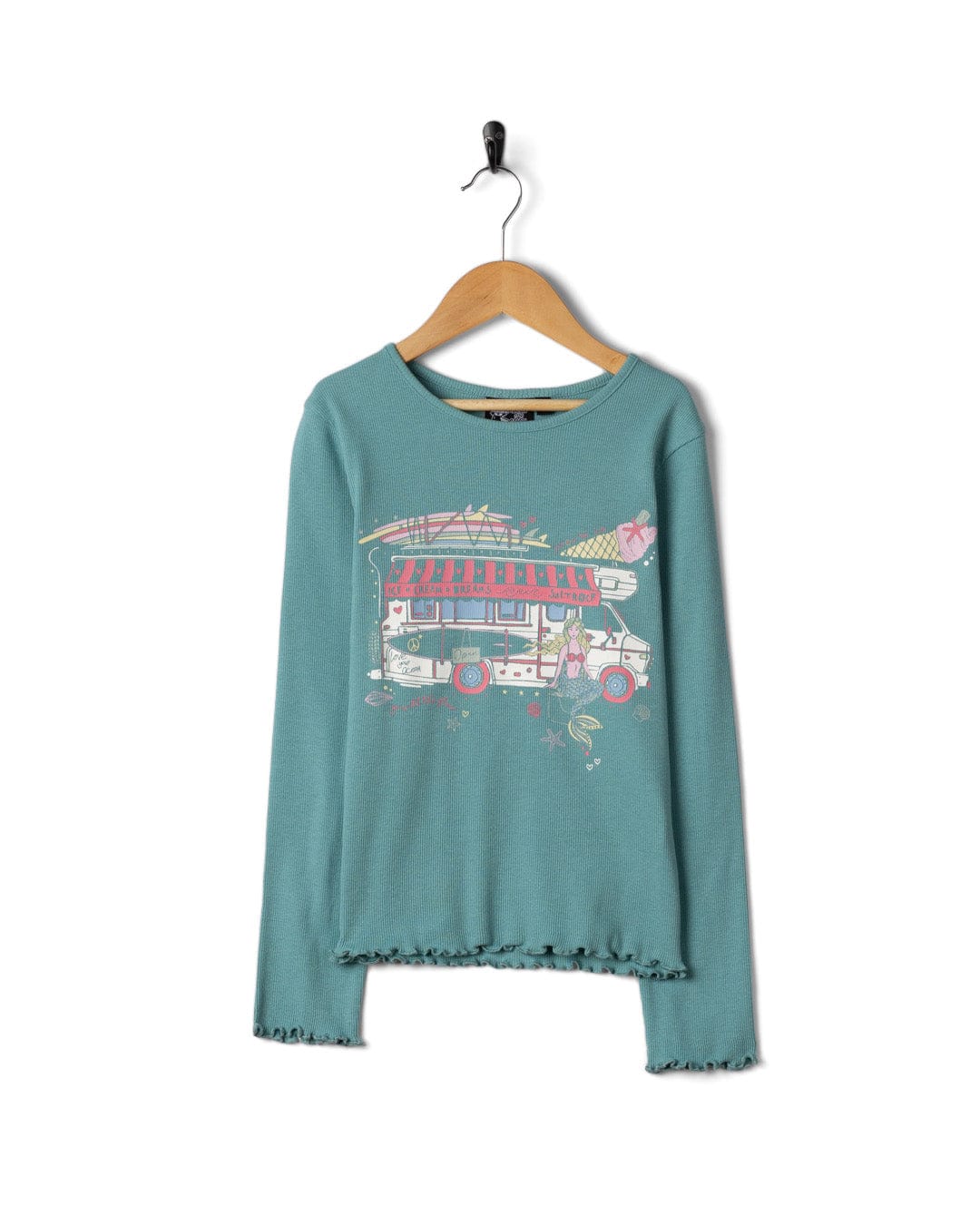 Scoop - Kids Long Sleeve T-Shirt - Light Blue