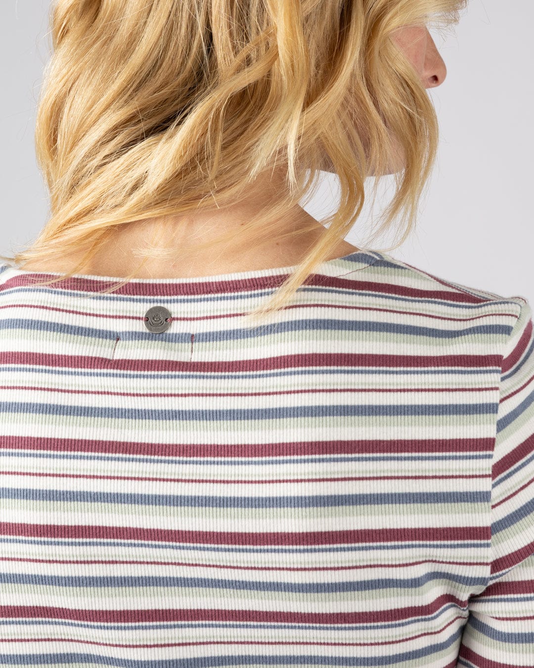 Lenna - Womens Long Sleeve T-Shirt - Multi Stripe