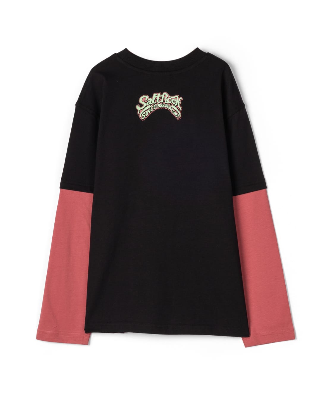 Racing To Base Boys Oversized Glow In The Dark T-Shirt In Black