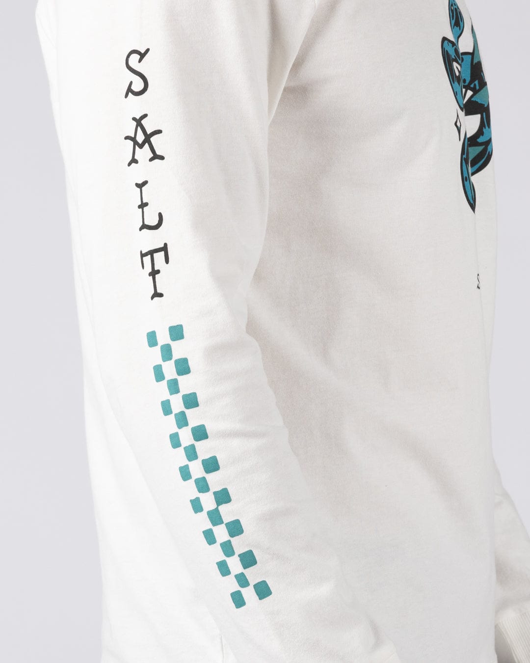 Yesterday's Youth Serpent Mens Long Sleeve T-Shirt in Cream
