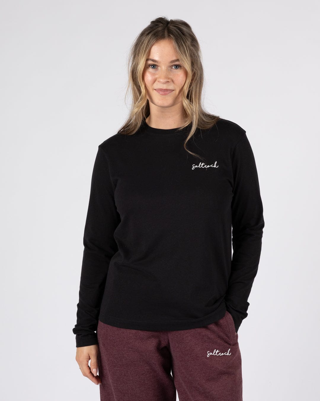 Velator - Womens Long Sleeve T-Shirt - Black