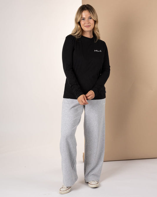 Velator - Womens Long Sleeve T-Shirt - Black