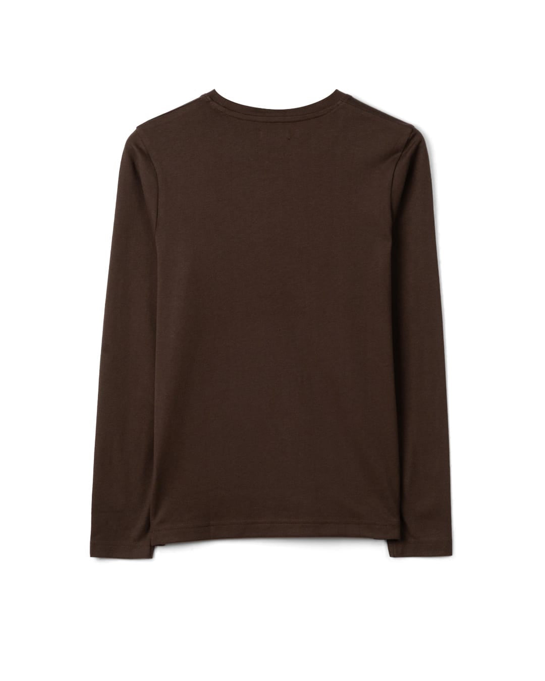 Essential Womens Long Sleeve T-Shirt in Brown