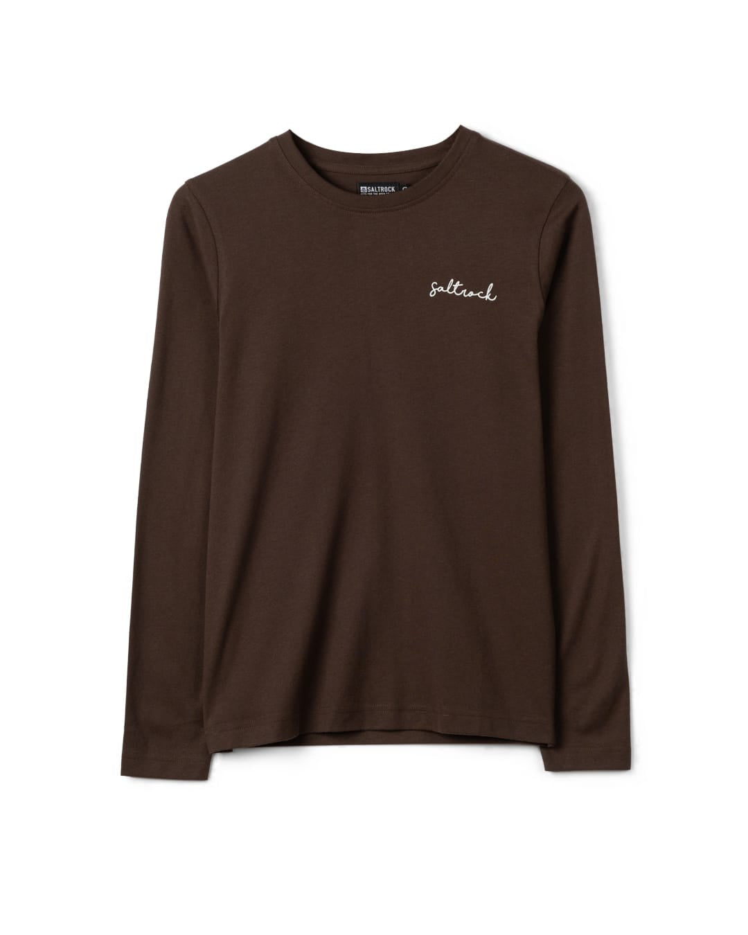 Essential Womens Long Sleeve T-Shirt in Brown