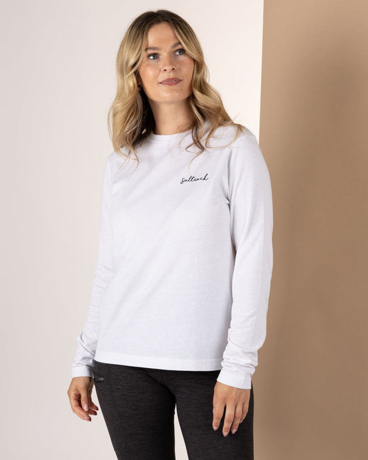 Velator - Womens Long Sleeve T-Shirt - White
