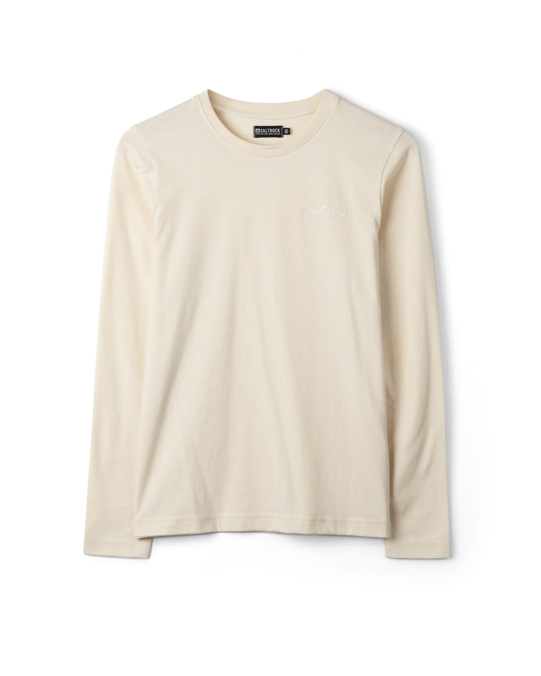 Essential Womens Long Sleeve T-Shirt in Cream