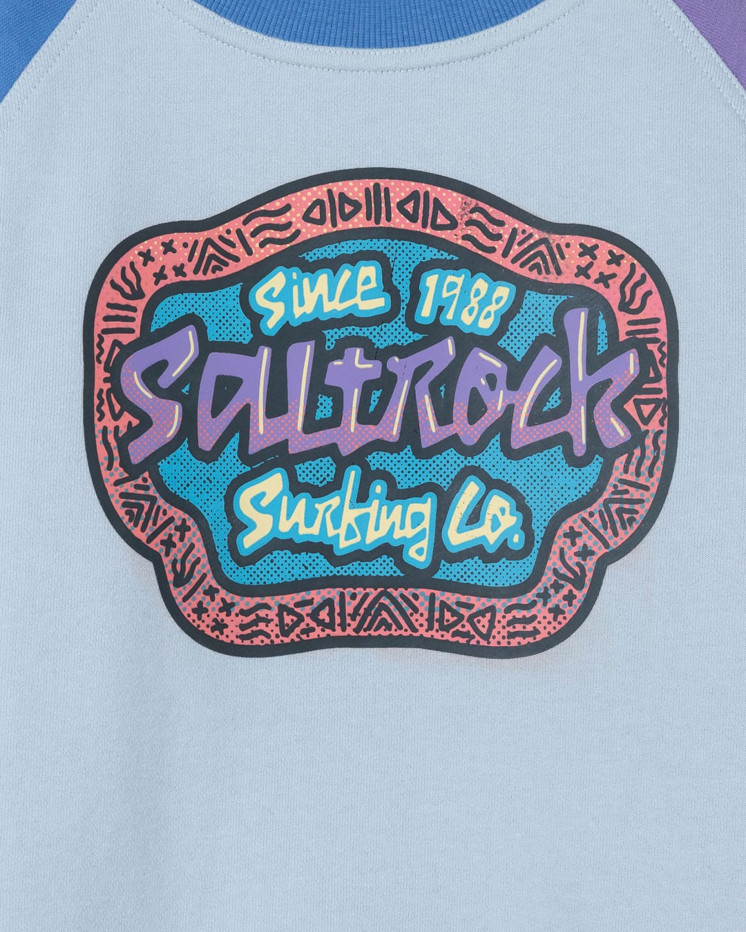 Tribe Kids Sweat Top in Light Blue